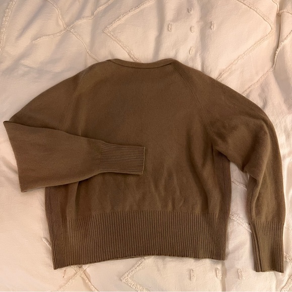 Vince tan cashmere sweater - Picture 4 of 5